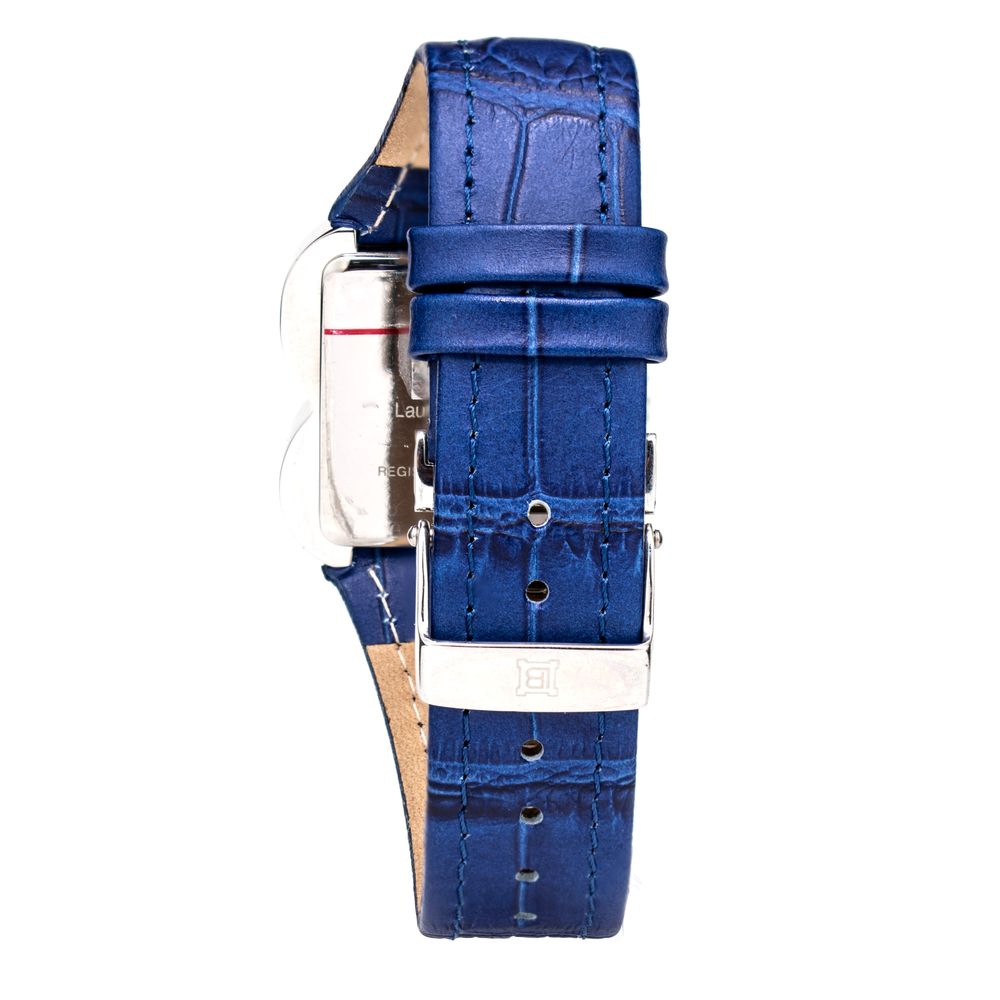 Laura Biagiotti Blue Leather Bracelet Watch