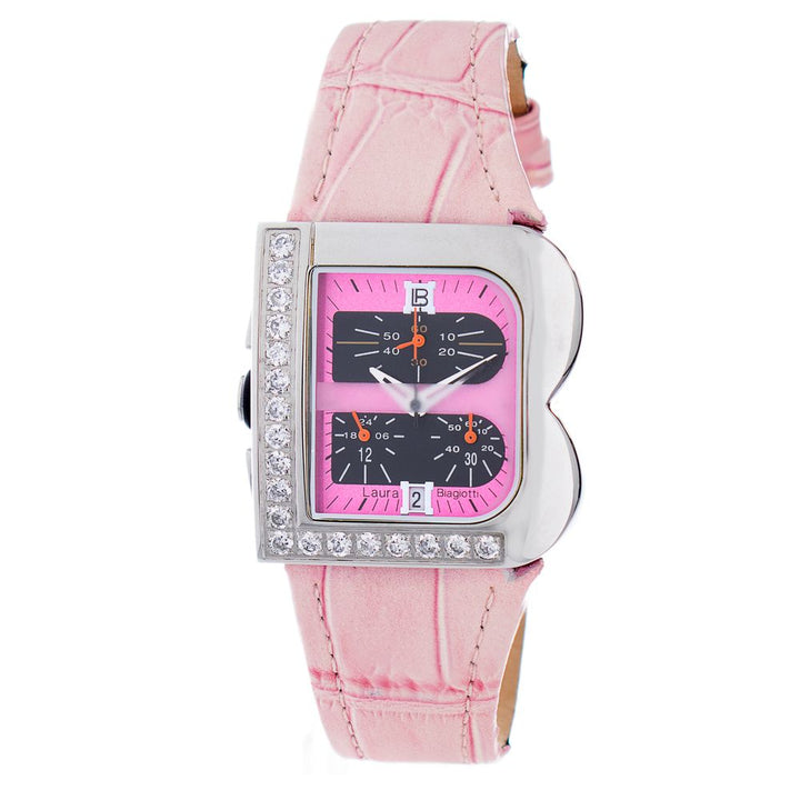 Laura Biagiotti Multicolor Leather Dress Watch
