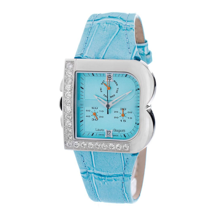 Laura Biagiotti Blue Stainless Steel Dress Watch