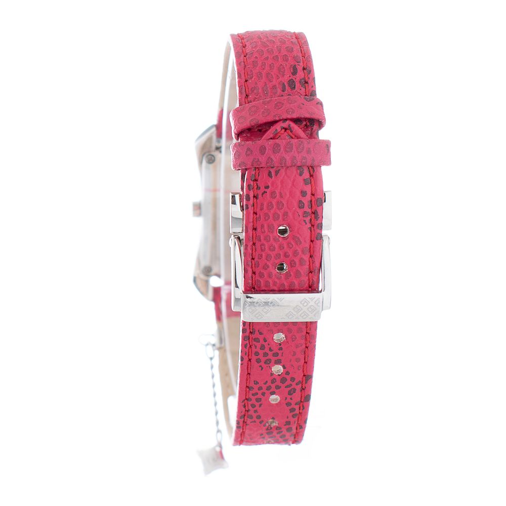 Laura Biagiotti Red Leather Dress Watch