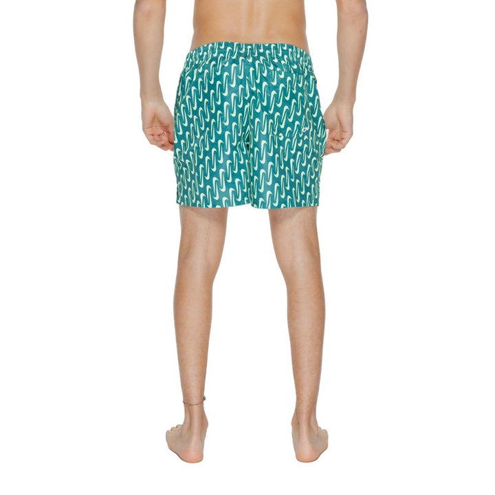 Nike Green Polyester Swim Shorts