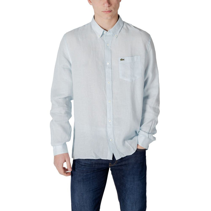 Lacoste Blue Linen Shirt