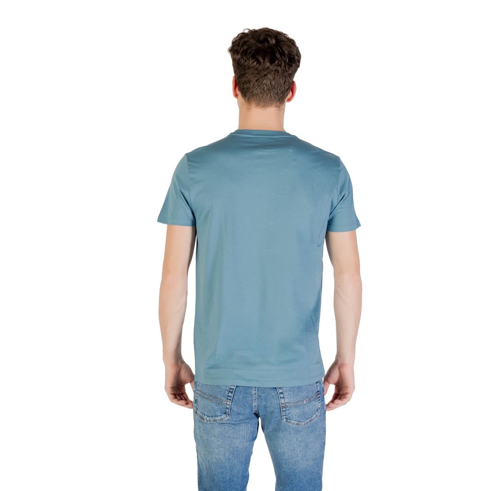 Lacoste Blue Cotton T-Shirt