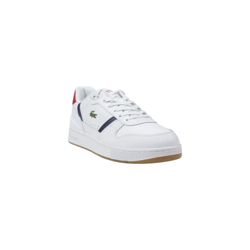 Lacoste White Leather Low Top Sneakers