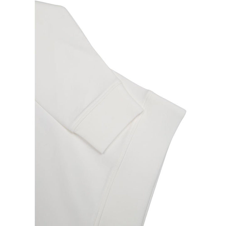 Emporio Armani White Cotton Sweatshirt