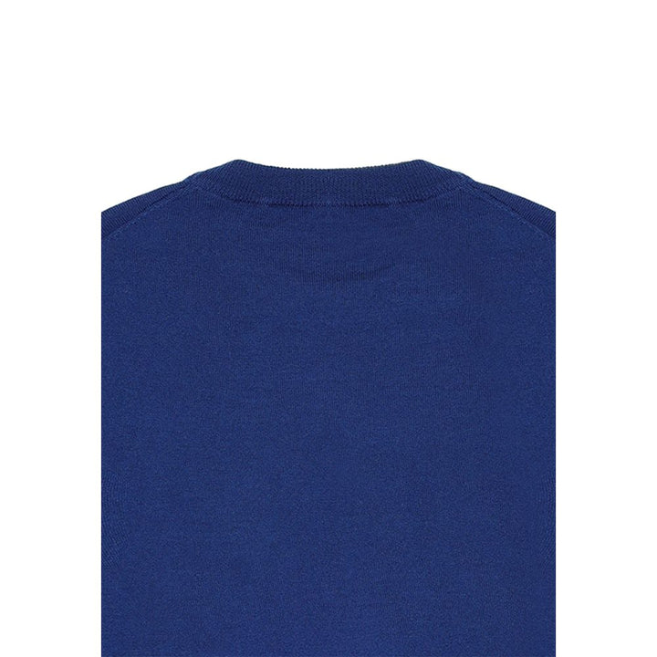 Love Moschino Blue Wool Sweatshirt