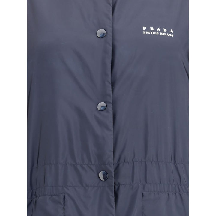 Prada Blue Recycled Polyamide Clothing