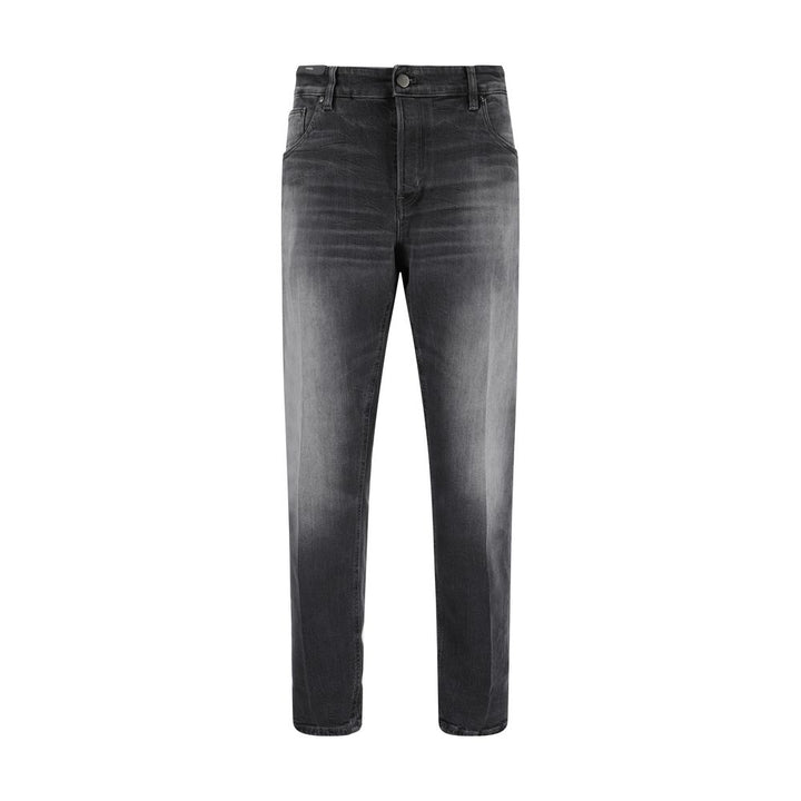 PT Torino Black Cotton Jeans Denim