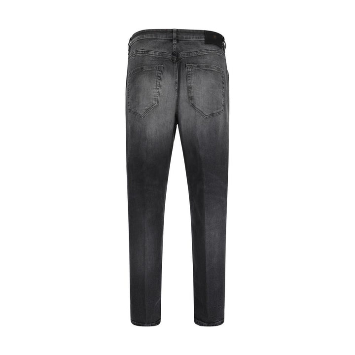 PT Torino Black Cotton Jeans Denim