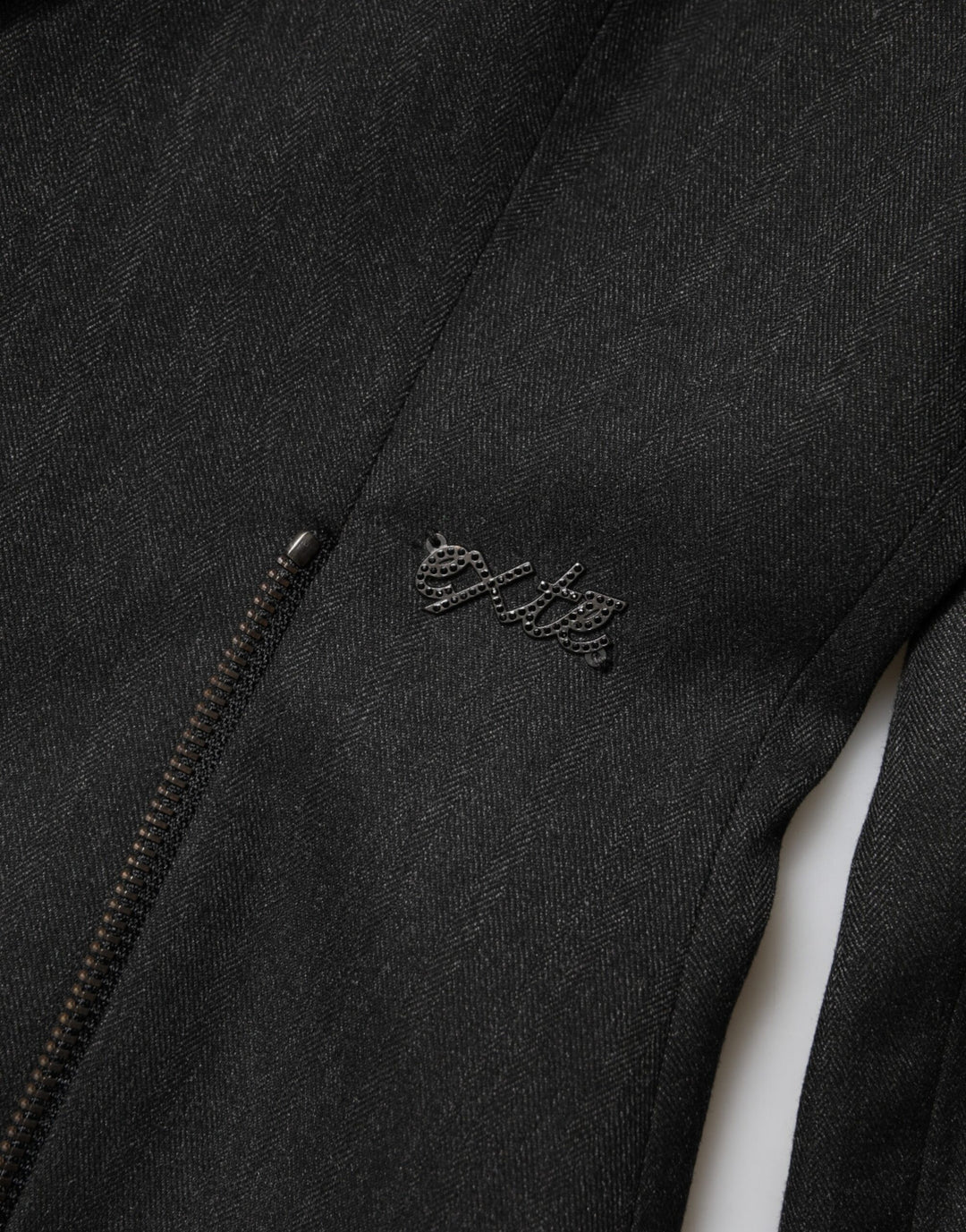 Exte Black Double Breasted Pants Blazer Jacket 2 Piece Suit