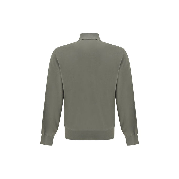 Brunello Cucinelli Green Cotton Shortsleeve Shirt