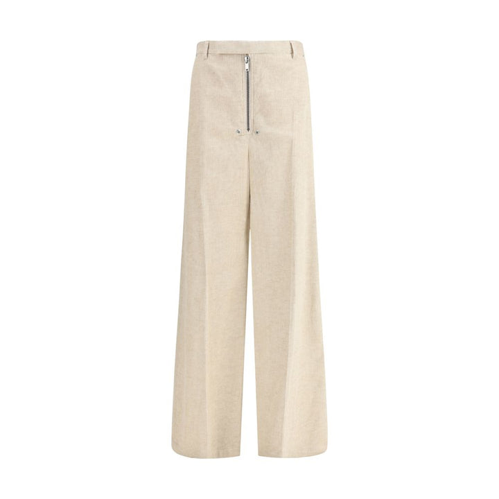 Rick Owens Beige Cotton Casual Pants