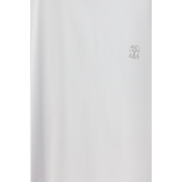 Brunello Cucinelli White Cotton T-Shirt