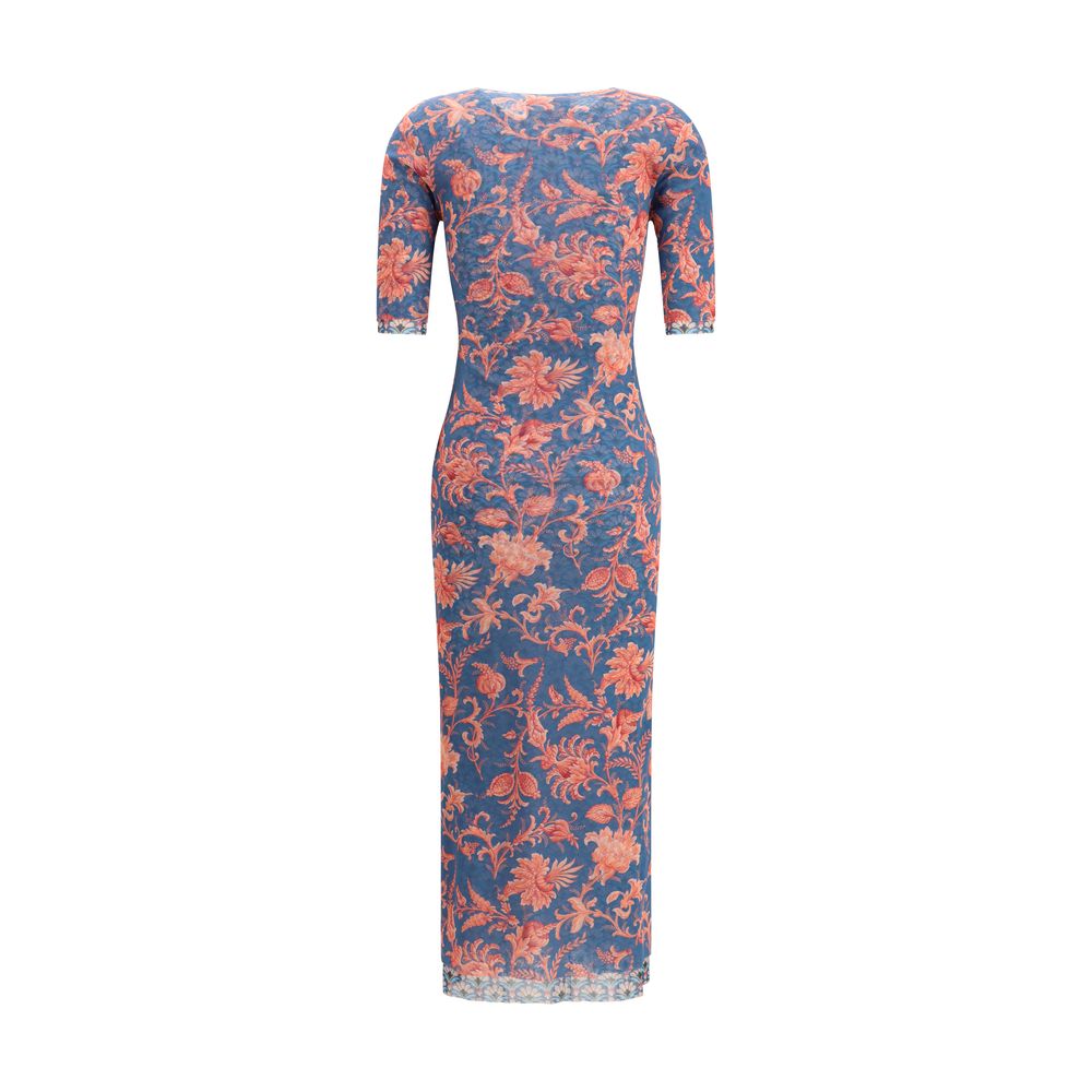 Etro Multicolor Polyamide Casual Dress
