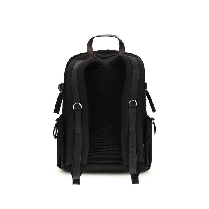 Prada Black Recycled Polyamide Backpack