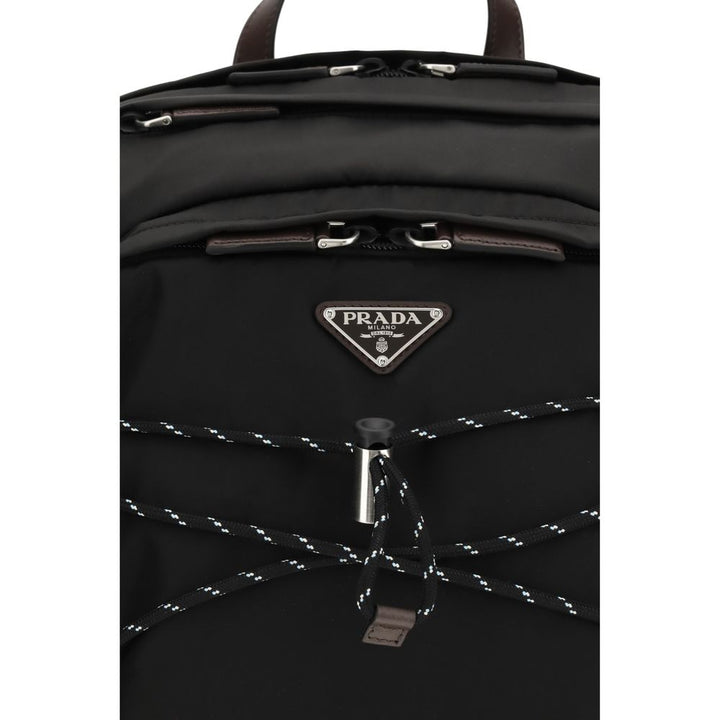 Prada Black Recycled Polyamide Backpack