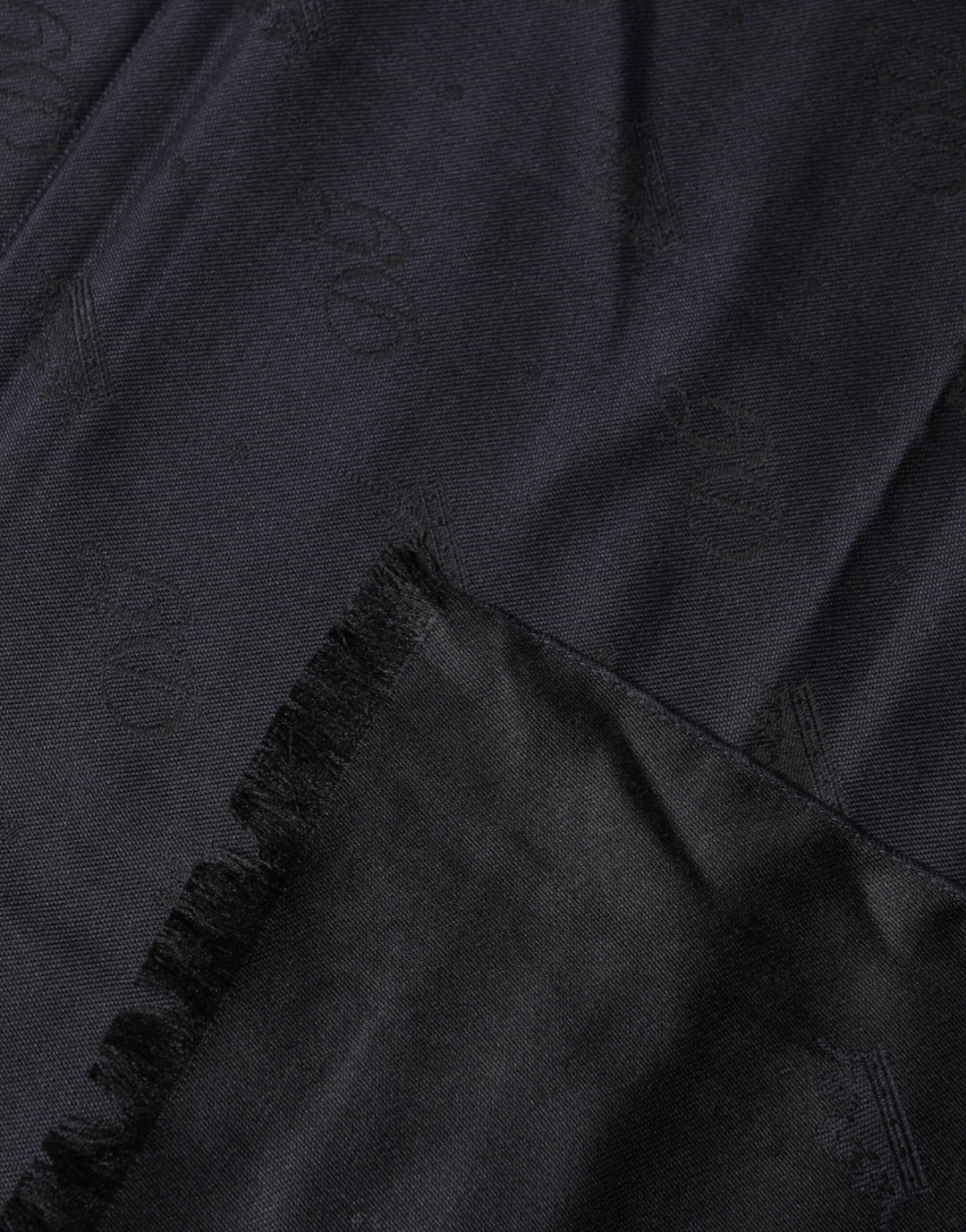 Dolce & Gabbana Black Lace Stole Silk NeckWrap Shawl Scarf