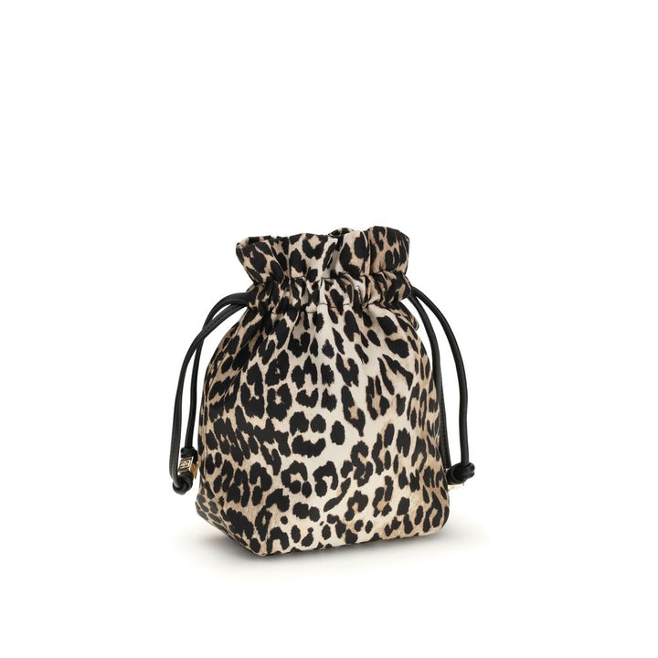 Ganni Multicolor Recycled Polyester Clutch Bag