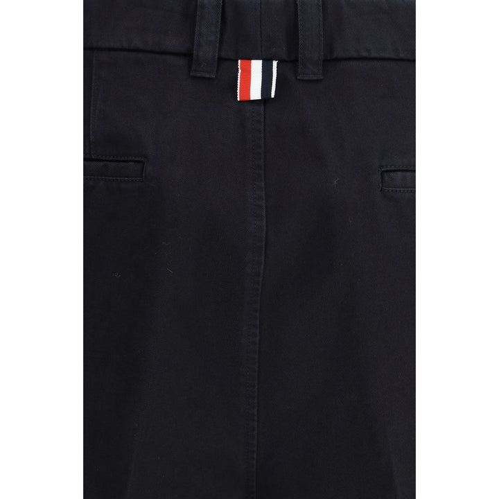 Thom Browne Blue Polyester Bermuda Shorts