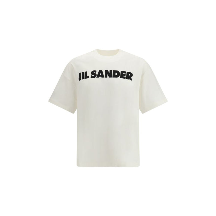 Jil Sander Cream Cotton T-Shirt