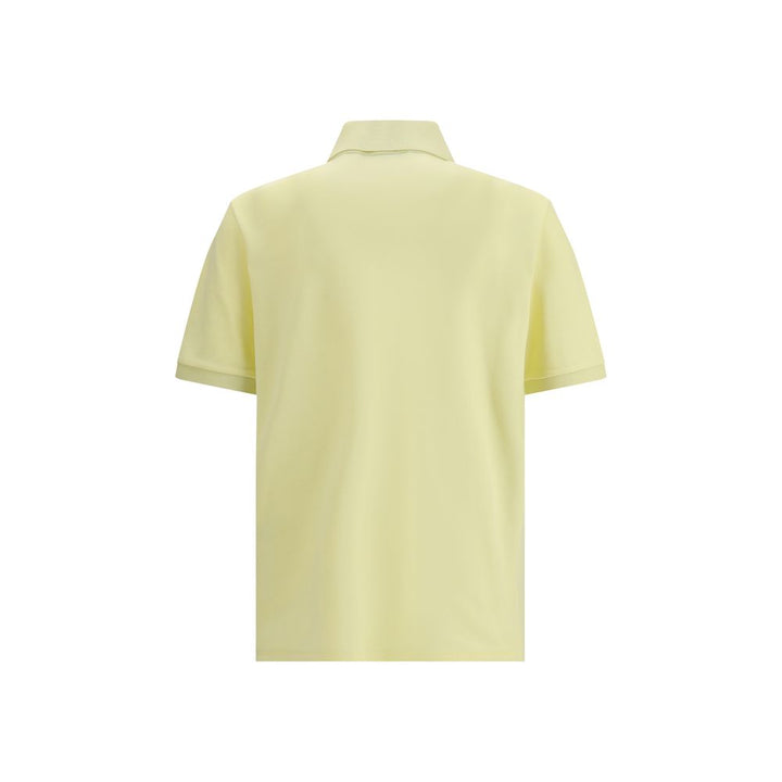 Thom Browne Yellow Cotton Polo Shirt