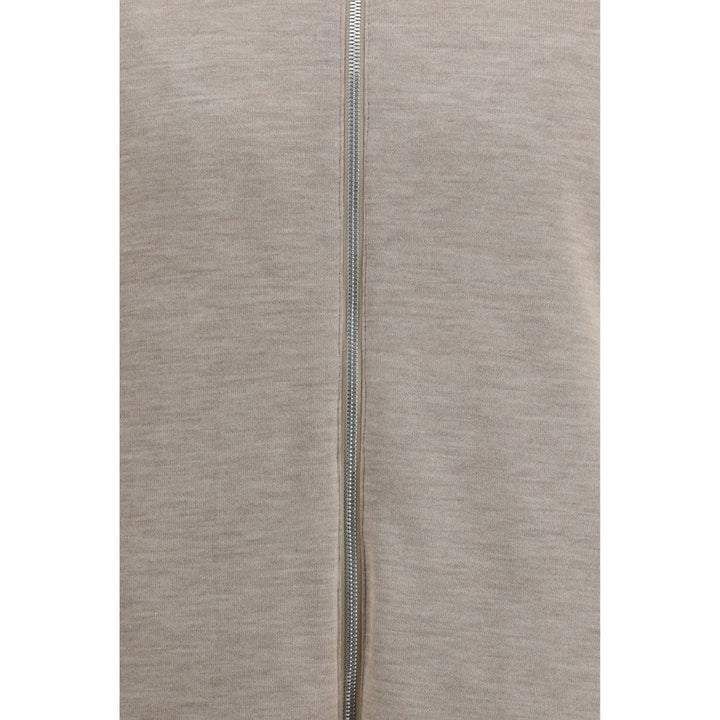 Brunello Cucinelli White Polyamide Full-Length Jacket