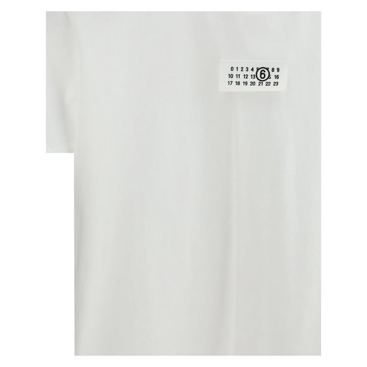 MM6 White Cotton T-Shirt