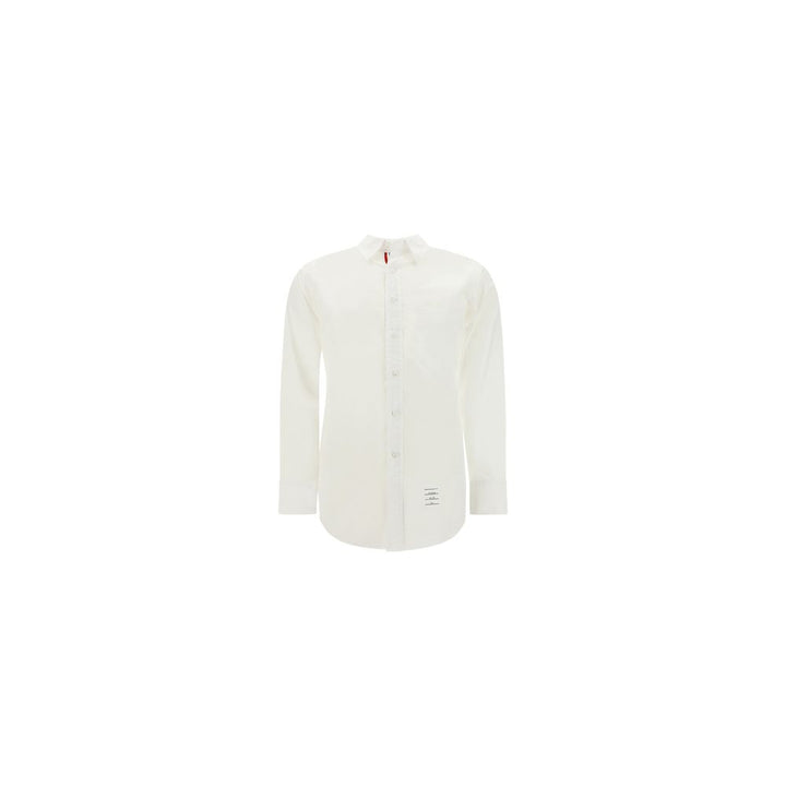 Thom Browne White Cotton Dress Shirt