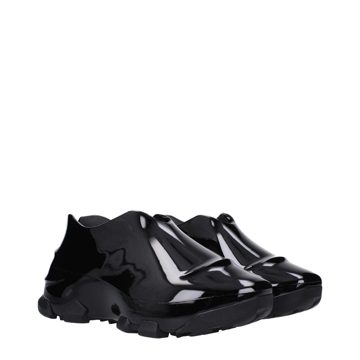 Givenchy Black Cotton Low Top Sneakers