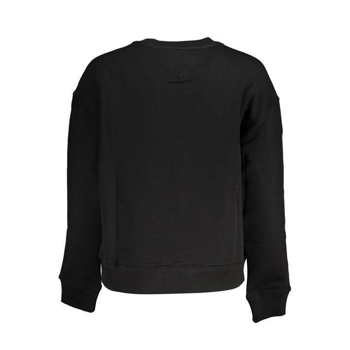 Tommy Hilfiger Black Cotton Sweatshirt