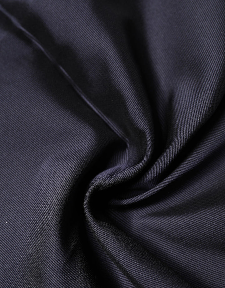 Dolce & Gabbana Blue Logo Silk Men Square Handkerchief Scarf