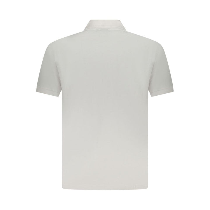 U.S. Grand Polo White Cotton Polo Shirt