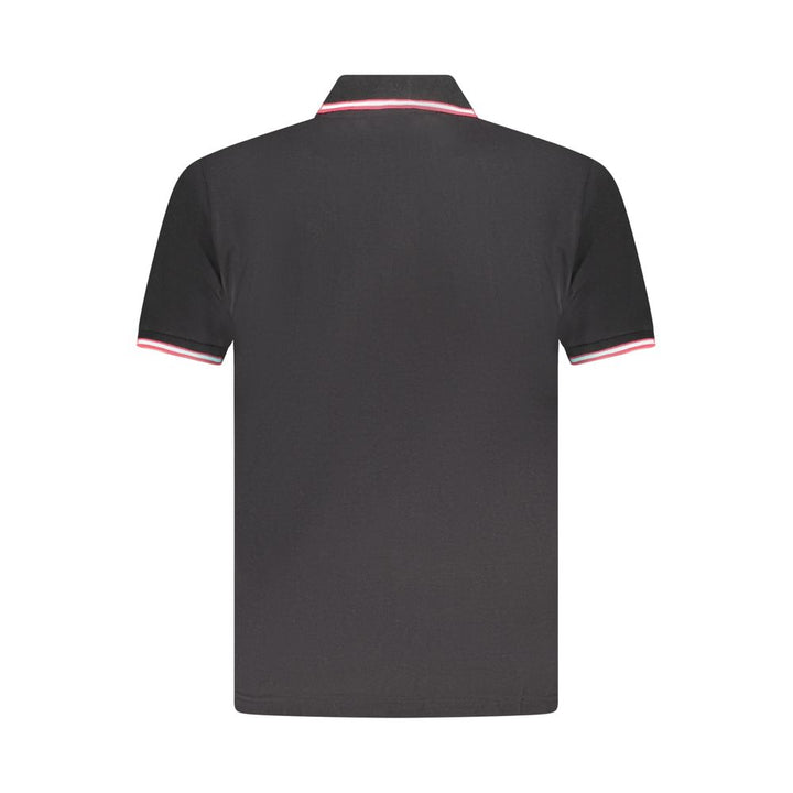 U.S. Grand Polo Black Cotton Polo Shirt