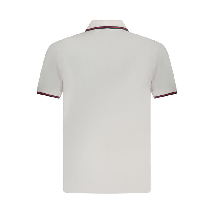 U.S. Grand Polo White Cotton Polo Shirt