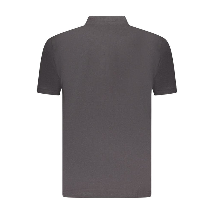 U.S. Grand Polo Black Cotton Polo Shirt