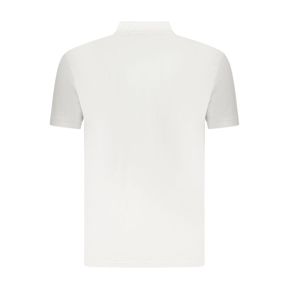 U.S. Grand Polo White Cotton Polo Shirt