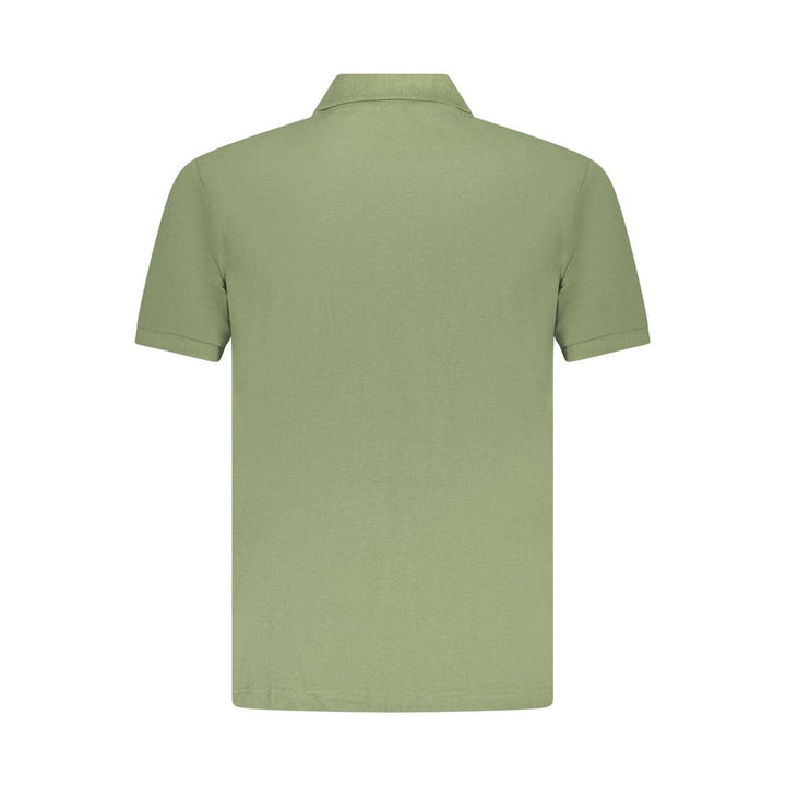 U.S. Grand Polo Green Cotton Polo Shirt