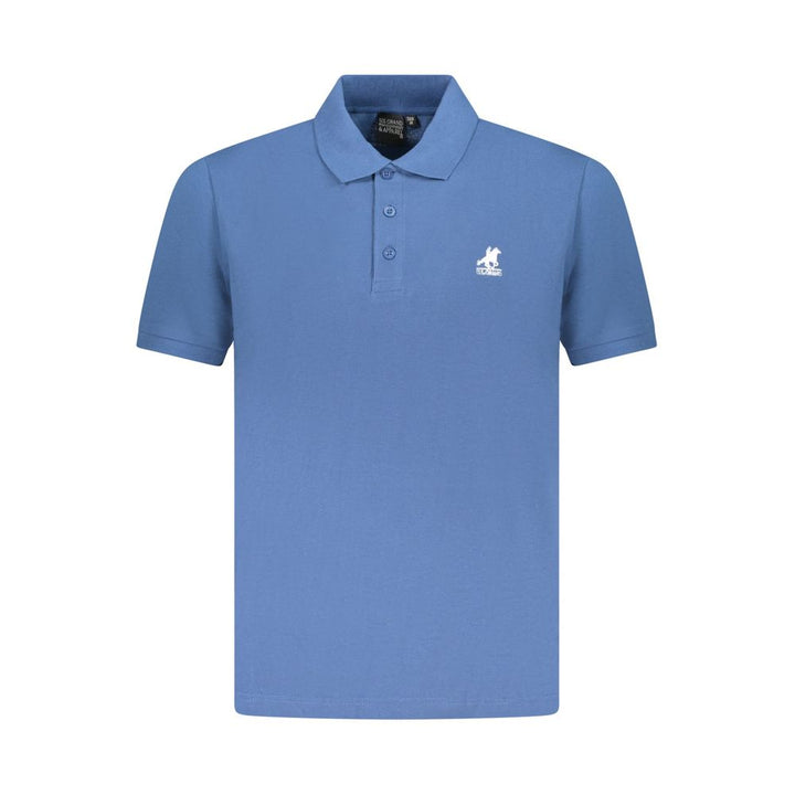 U.S. Grand Polo Blue Cotton Polo Shirt