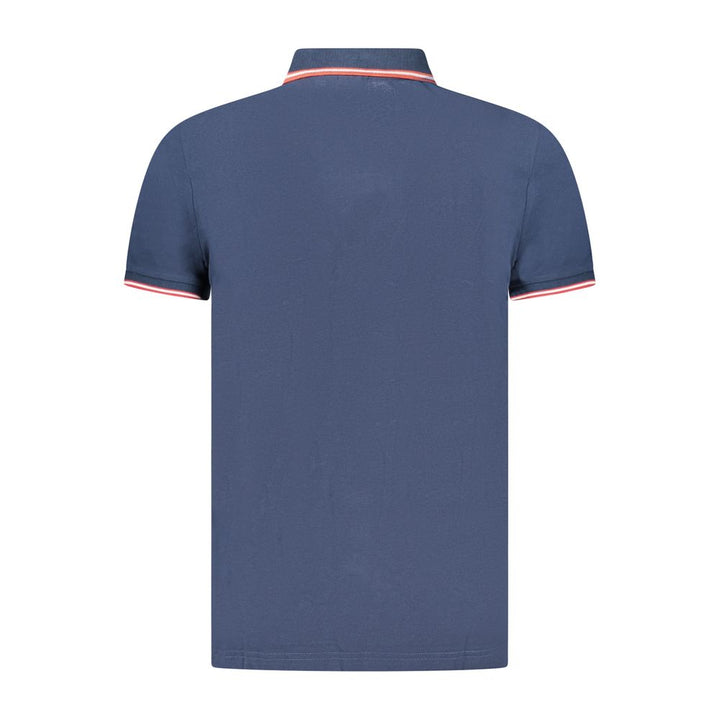 U.S. Grand Polo Blue Cotton Polo Shirt