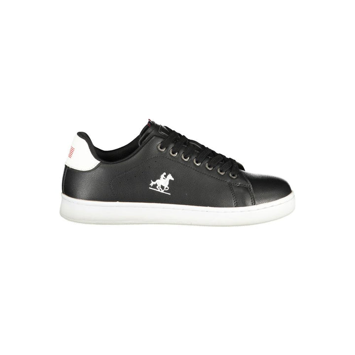 U.S. Grand Polo Black Polyester Sneaker