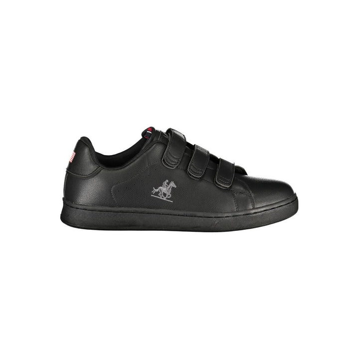 U.S. Grand Polo Black Polyester Sneaker