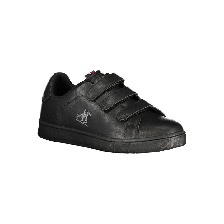U.S. Grand Polo Black Polyester Sneaker