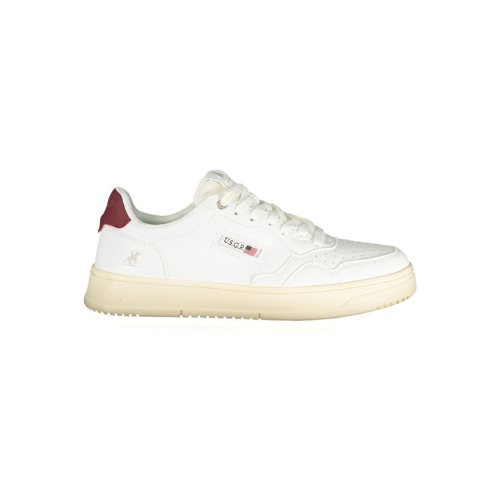 U.S. Grand Polo White Polyester Sneaker