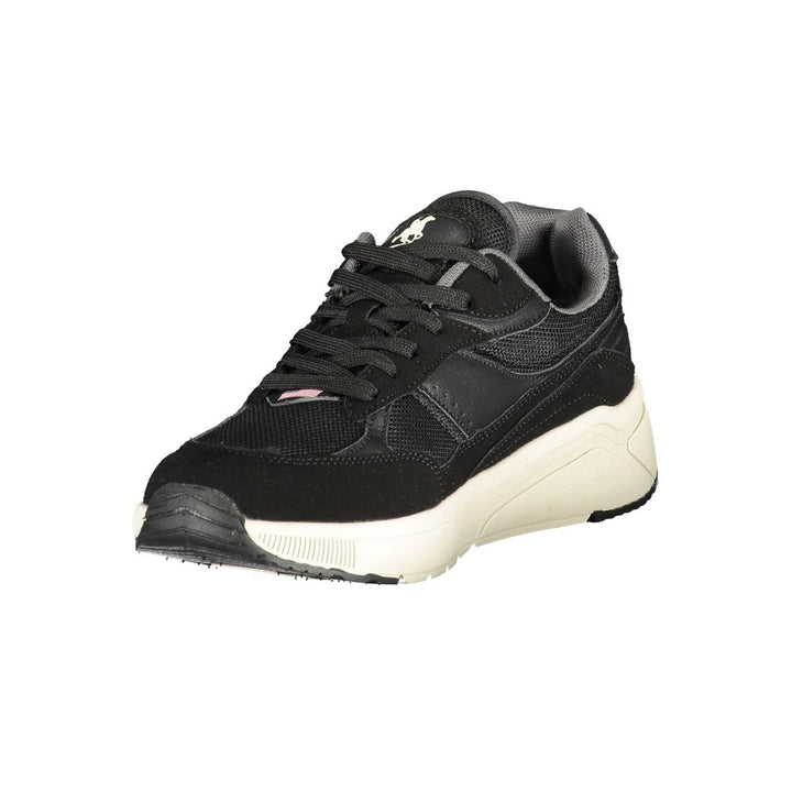 U.S. Grand Polo Black Polyester Sneaker