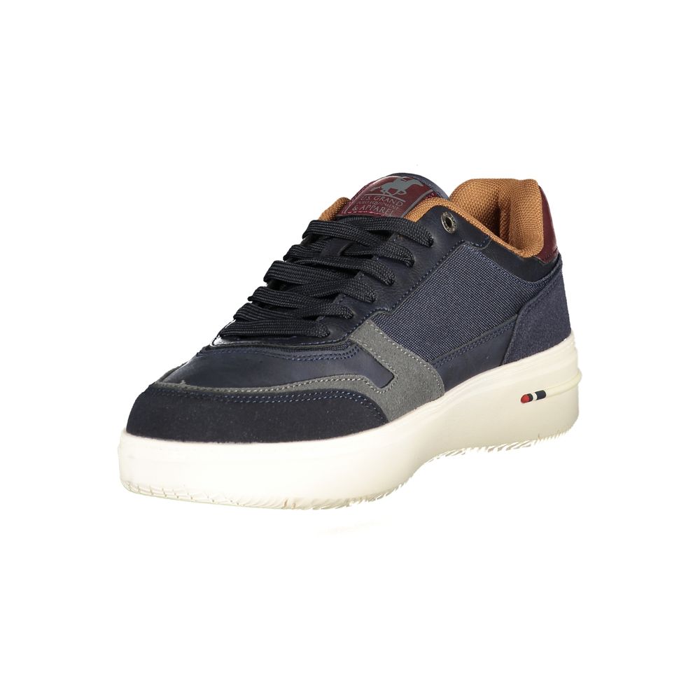 U.S. Grand Polo Blue Polyester Sneaker