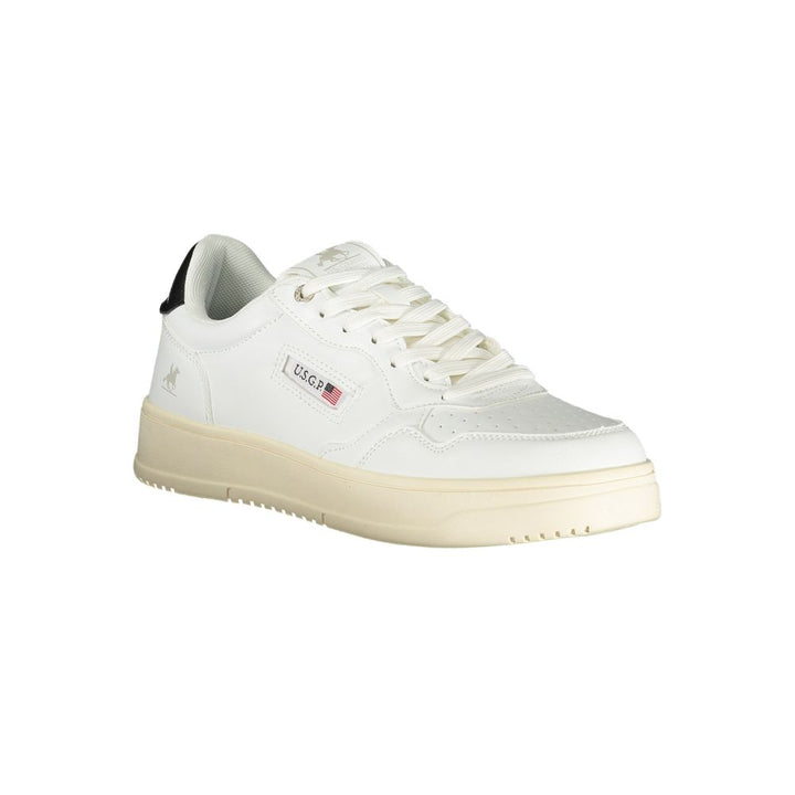 U.S. Grand Polo White Polyester Sneaker