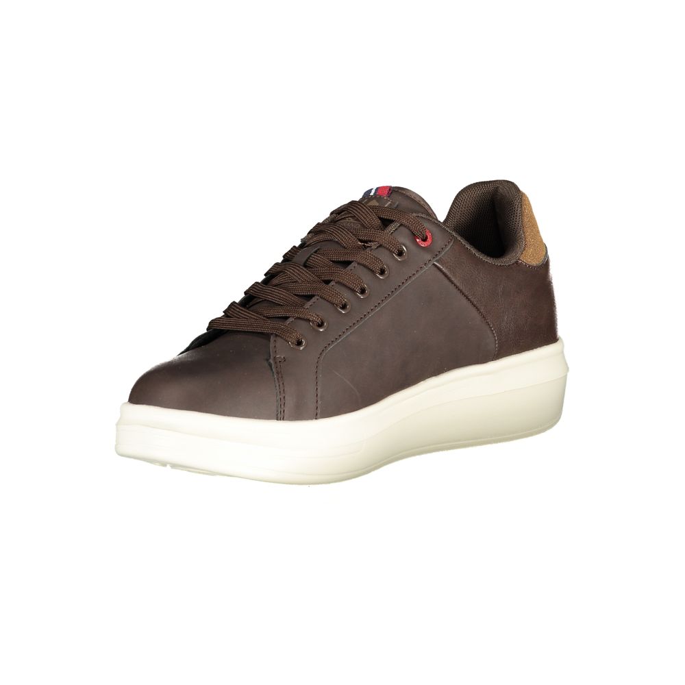 U.S. Grand Polo Brown Polyester Sneaker