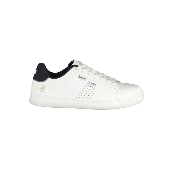 U.S. Grand Polo White Polyester Sneaker