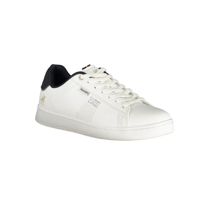 U.S. Grand Polo White Polyester Sneaker