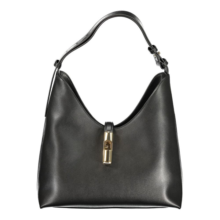 Furla Black Leather Handbag